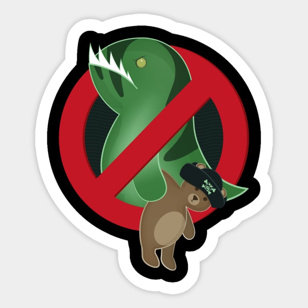 Leviathans Need Not Apply Sticker by LimeGreenPalace